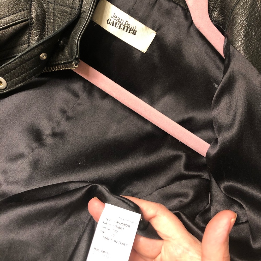 Jean Paul Gaultier Vintage leather Jacket - Picture 14 of 16